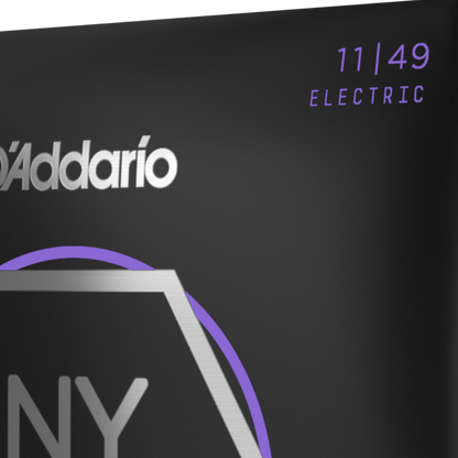D'Addario NYXL1149 Nickel Wound Electric Guitar Strings Medium 11-49 Gauge