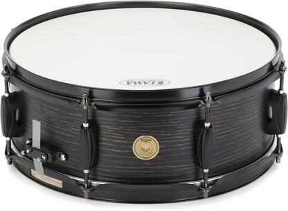 Tama Woodworks 14” x 5.5” Snare Drum in Black Oak Wrap