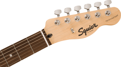 Squier FSR Squier Sonic Telecaster, Laurel Fingerboard, White Pickguard in Surf Green
