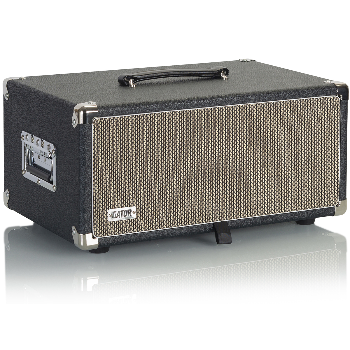 Gator GR-RETRORACK-4BK 4RU Amp Rack Case in Black