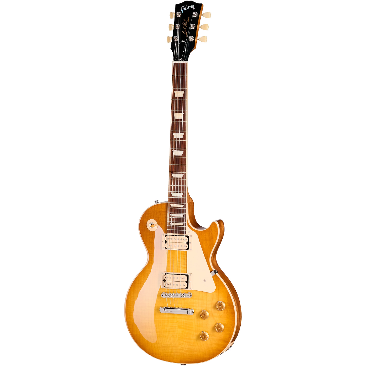 Gibson Les Paul Standard 50s Double Trouble Electric Guitar in Vintage Honey Burst