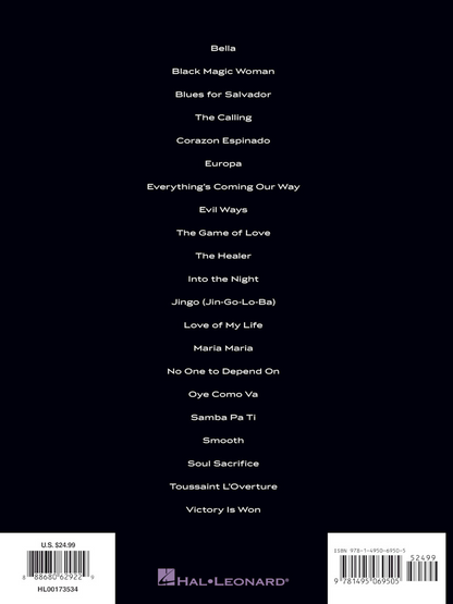 Santana Guitar Anthology Guitar Tab