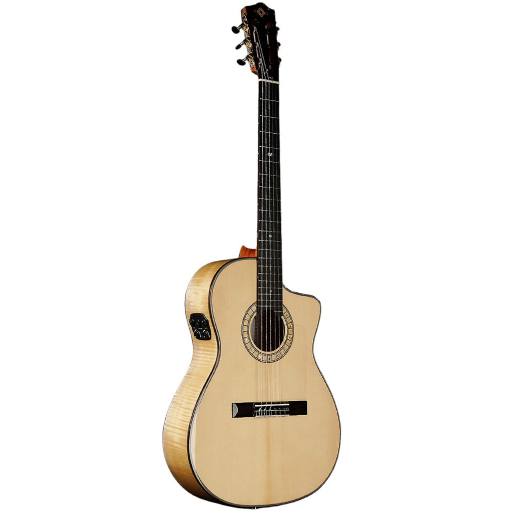 Katoh Crossover MP-14 Maple Classical Electric Guitar in Natural