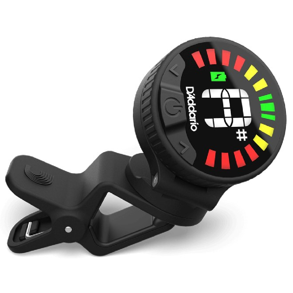 D'Addario NEXXUS 360 Rechargeable Headstock Tuner in Black
