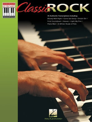 CLASSIC ROCK KEYBOARD TRANSCRIPTIONS