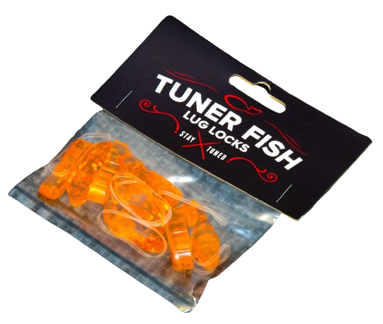 Tuner Fish TFOR8 Lug Locks 8 Pack in Orange