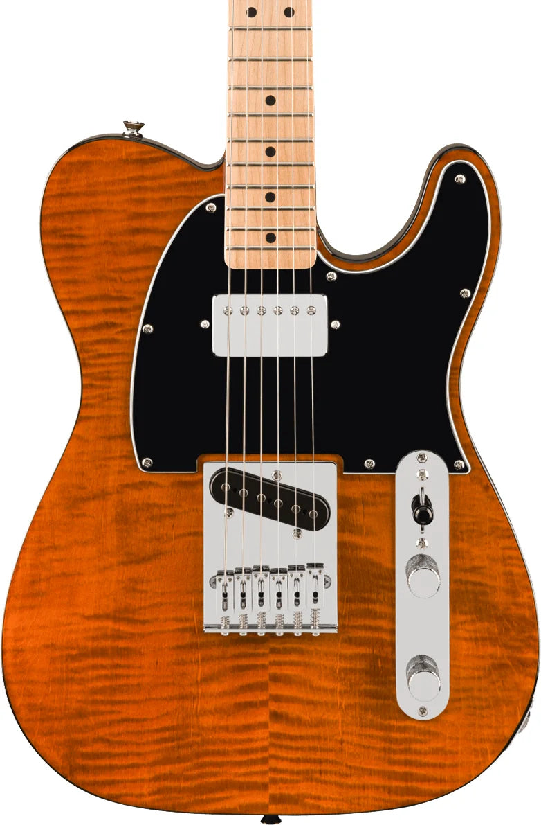 Squier Affinity Series Telecaster FMT SH, Maple Fingerboard in Mocha