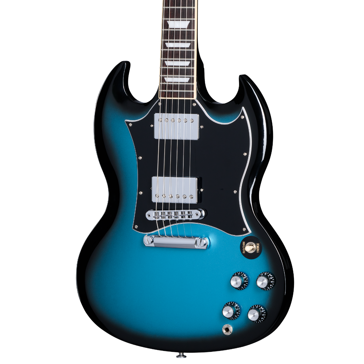 Gibson SG Standard Electric Guitar in Pelham Blue Burst