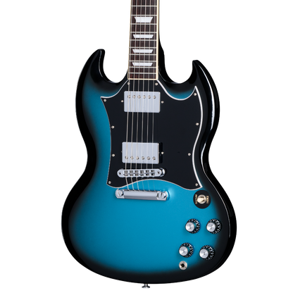 Gibson SG Standard Electric Guitar in Pelham Blue Burst