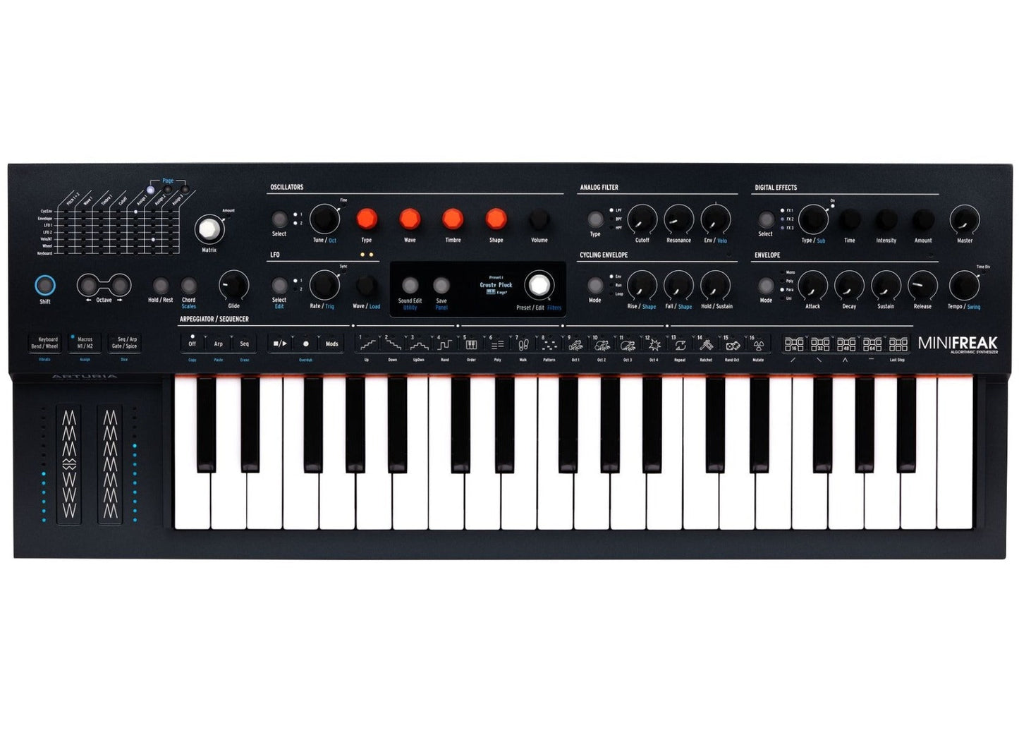 Arturia MiniFreak 37 Note 6 Voice Synthesizer