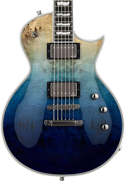 ESP E II Eclipse in Blue Natural Fade