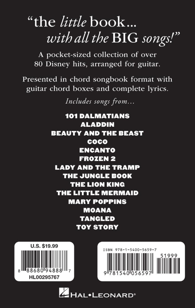 The Little Black Disney Songbook