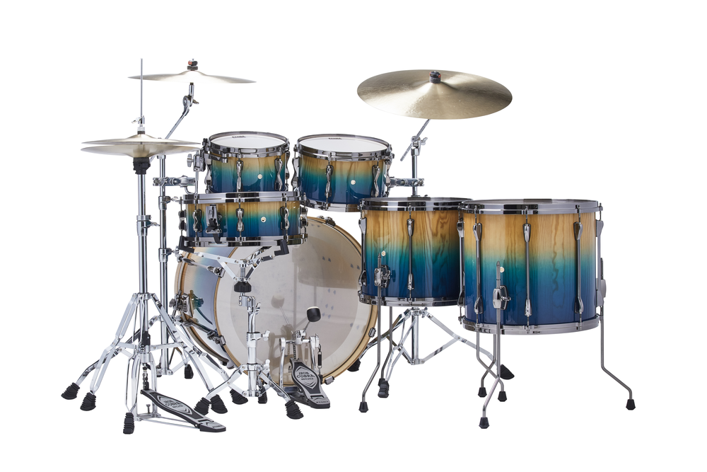 TAMA ML62HZBS Superstar Hyperdrive LTD 6/PC Lacebark Pine Kit in Sapphire Fade