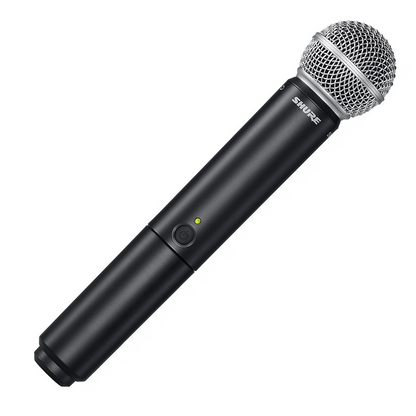 Shure Wireless Mic Handheld Transmitter SM58 Mic; Auto Setup 614-638MHz