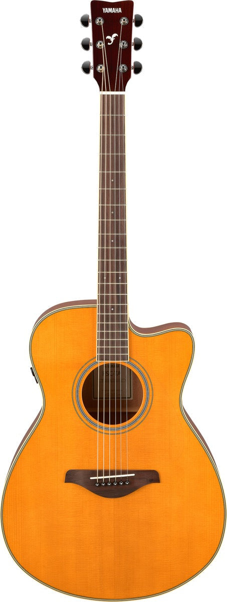 Yamaha FSC TA TransAcoustic Guitar in Vintage Tint