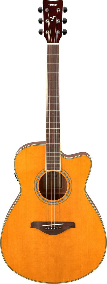 Yamaha FSC TA TransAcoustic Guitar in Vintage Tint
