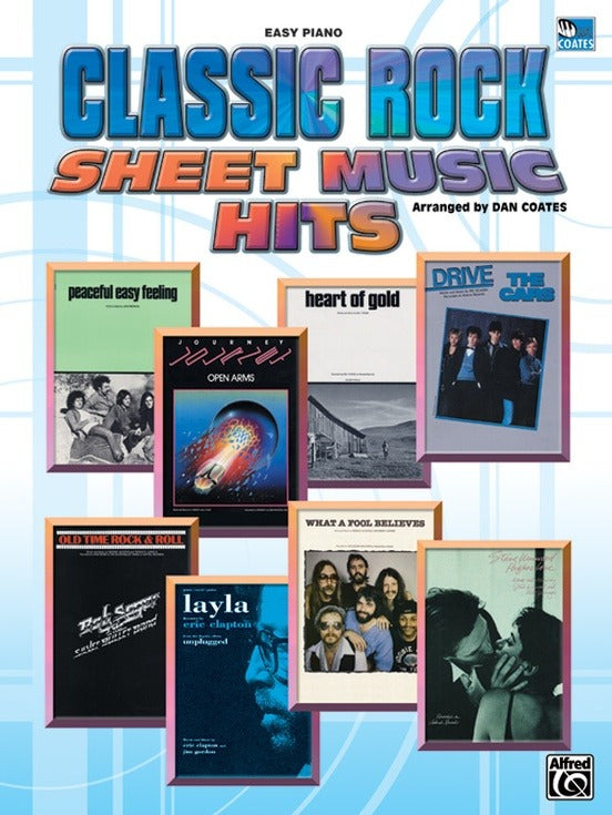 Classic Rock Sheet Music Hits Easy Piano
