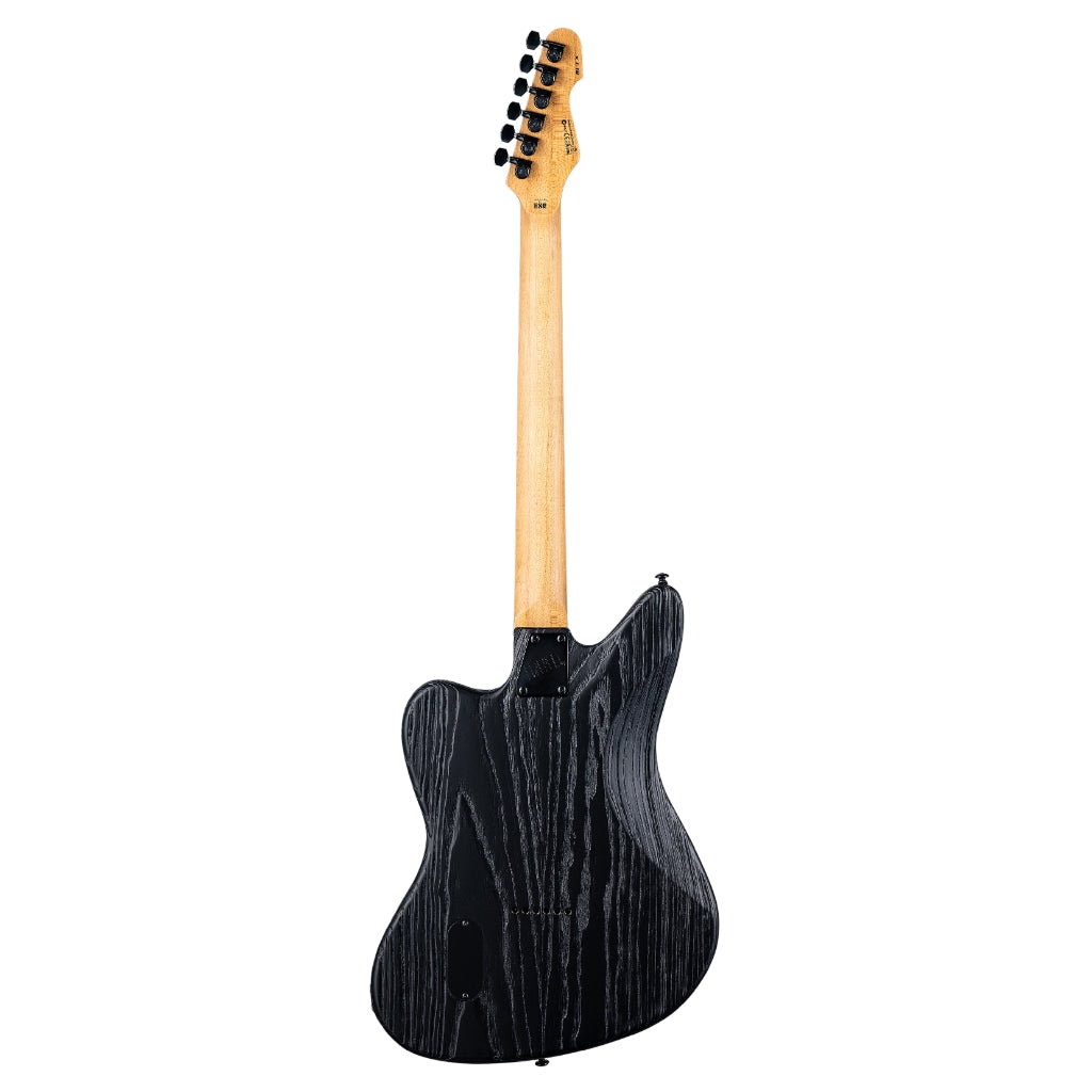 ESP LTD XJ-1 Baritone HT Electric Guitar in Silver Blast