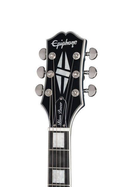 Epiphone Jared James Nichols Blues Power Les Paul Custom in Aged Pelham Blue