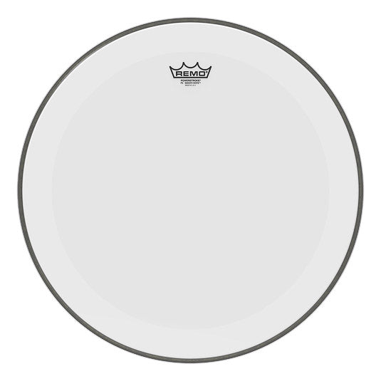 Remo Powerstroke P3 Smooth White No Stripe, Bass Drumhead - 20" - P3-1220-C1