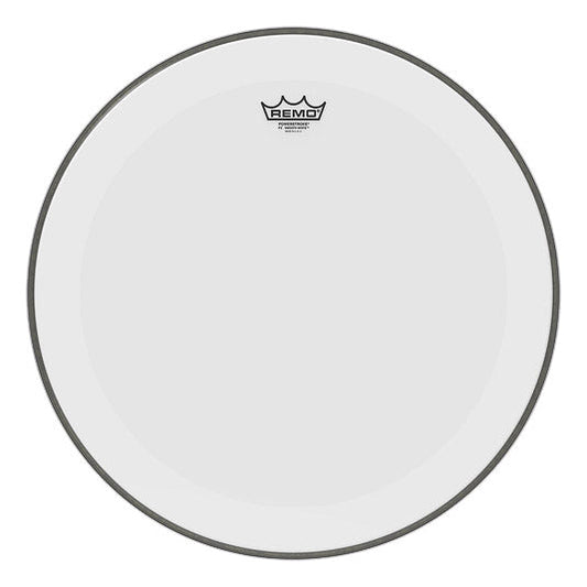 Remo Powerstroke P3 Smooth White No Stripe, Bass Drumhead - 20" - P3-1220-C1