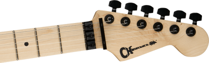 Charvel Pro-Mod San Dimas Style 1 HH FR MPL, Maple Fingerboard in Gloss Black