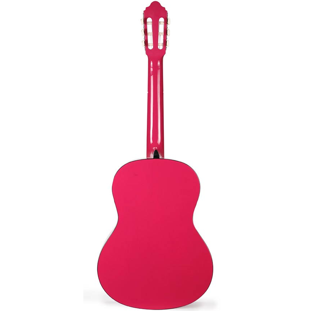 Valencia Series 100 Full Size Classical Guitar in Pink Sunburst