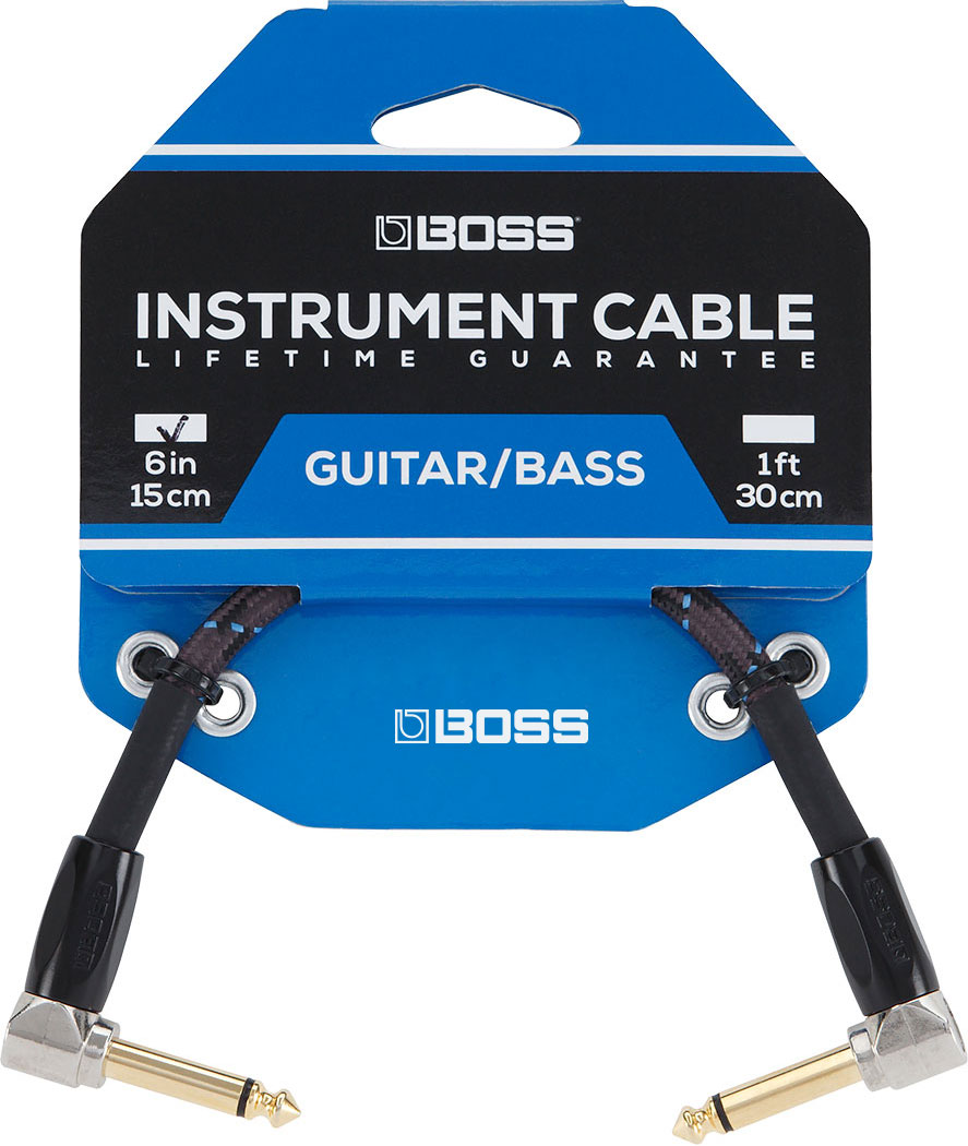 Boss 6 Inch Patch Instrument Cable
