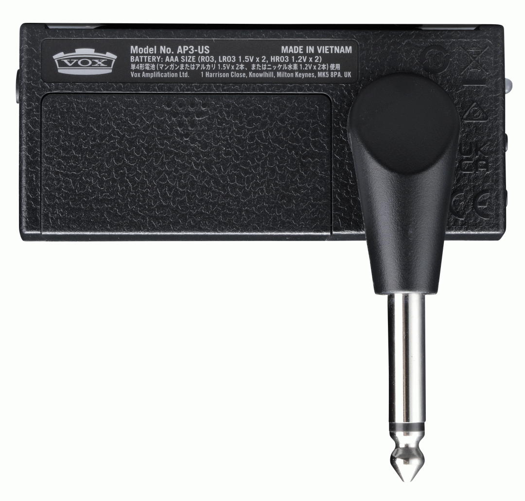 Vox Amplug3 US Silver Headphone Amplifier