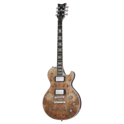 Schecter Solo II Custom in Gloss Natural Burl