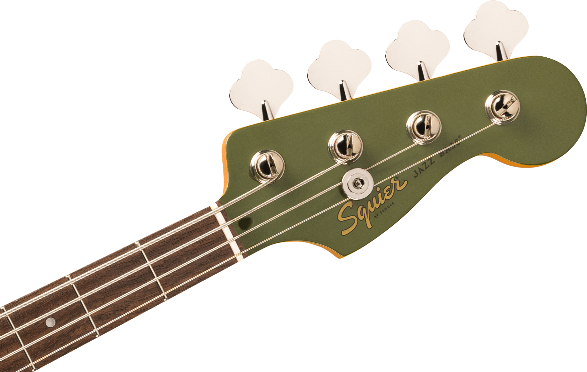 Squier FSR Classic Vibe '60s Jazz Bass, Laurel Fingerboard, Tortoiseshell Pickguard, Matching Headstock in Antique Olive