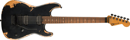 Charvel Pro Mod Relic San Dimas Style 1 HH FR PF in Weathered Black
