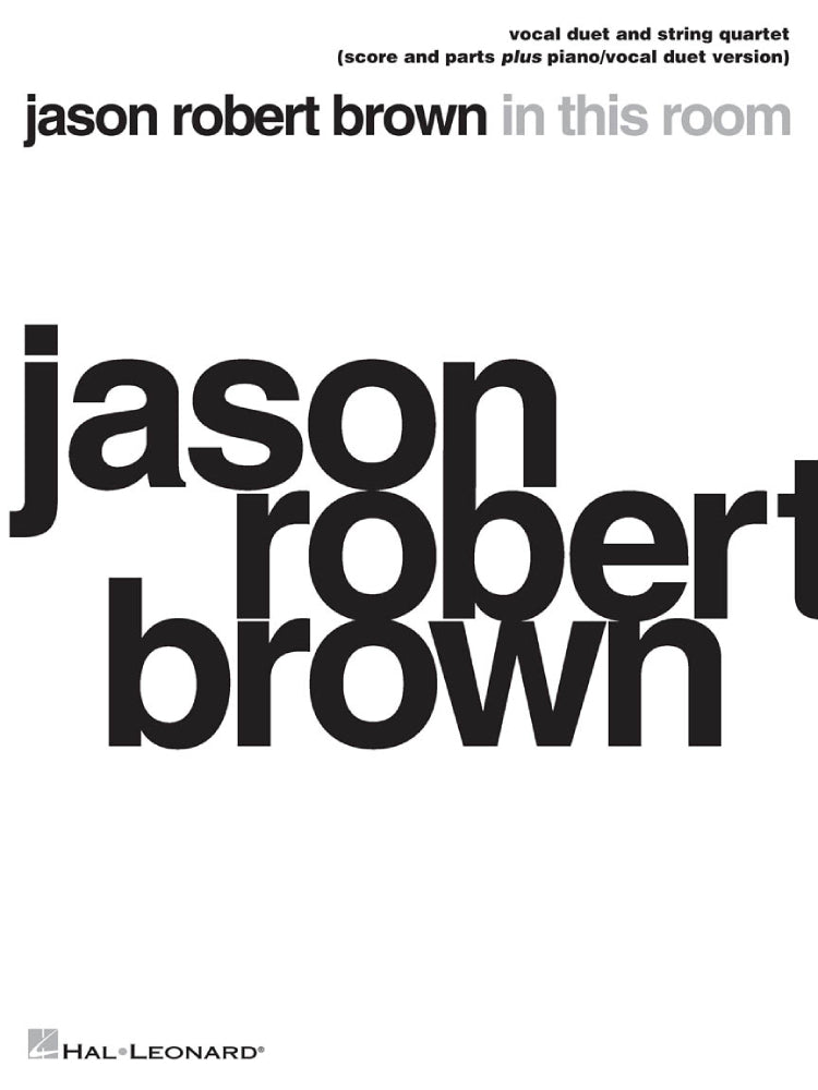 Jason Robert Brown In This Room Vocal Duet/String Quartet
