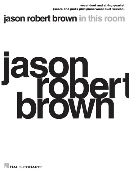 Jason Robert Brown In This Room Vocal Duet/String Quartet