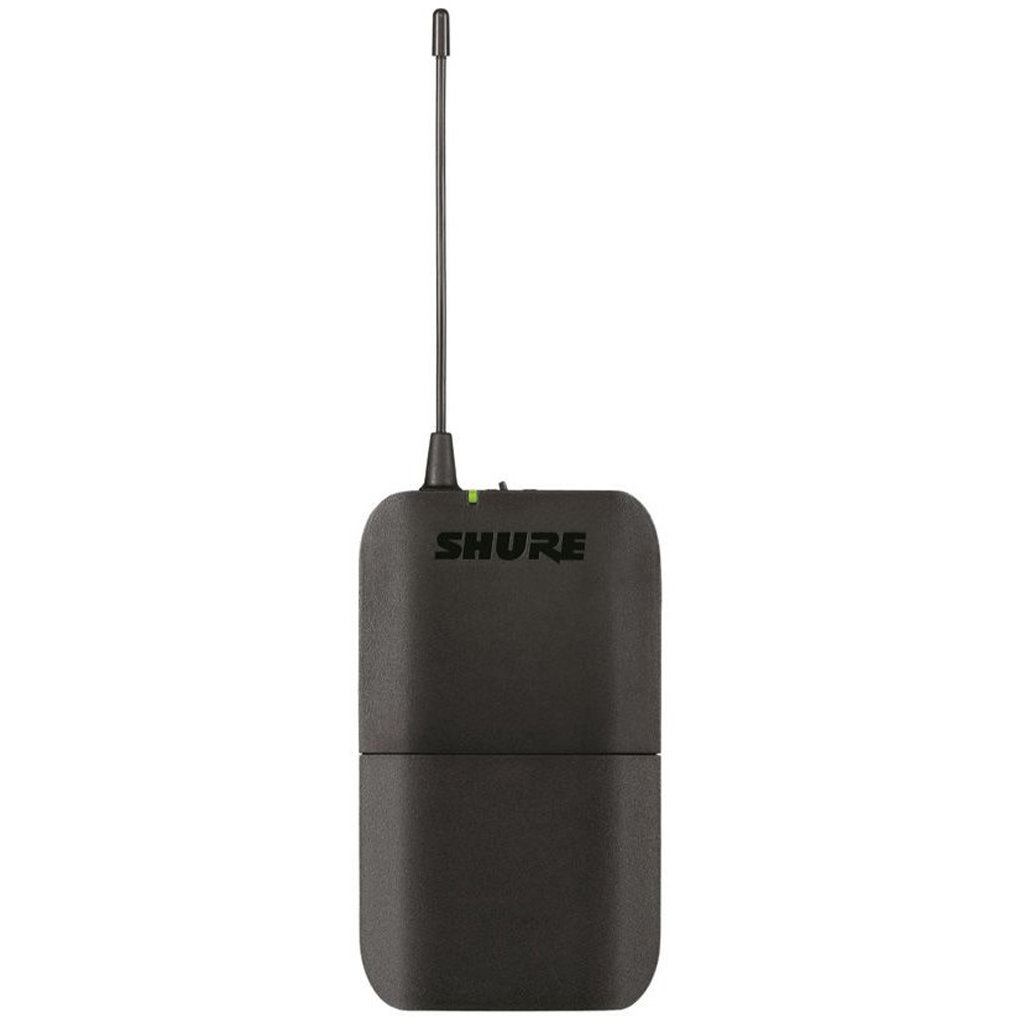 Shure Wireless 1/2R Lavalier System BLX1 Tx; WL93 Mic; BLX4R Rx Auto Setup 614-638MHz