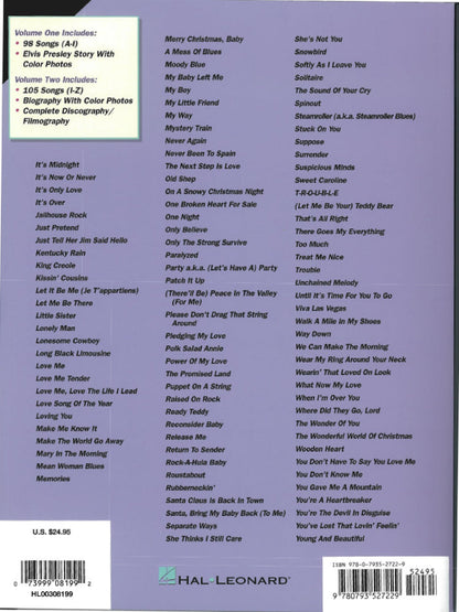 Elvis Presley Anthology Volume 2 PVG
