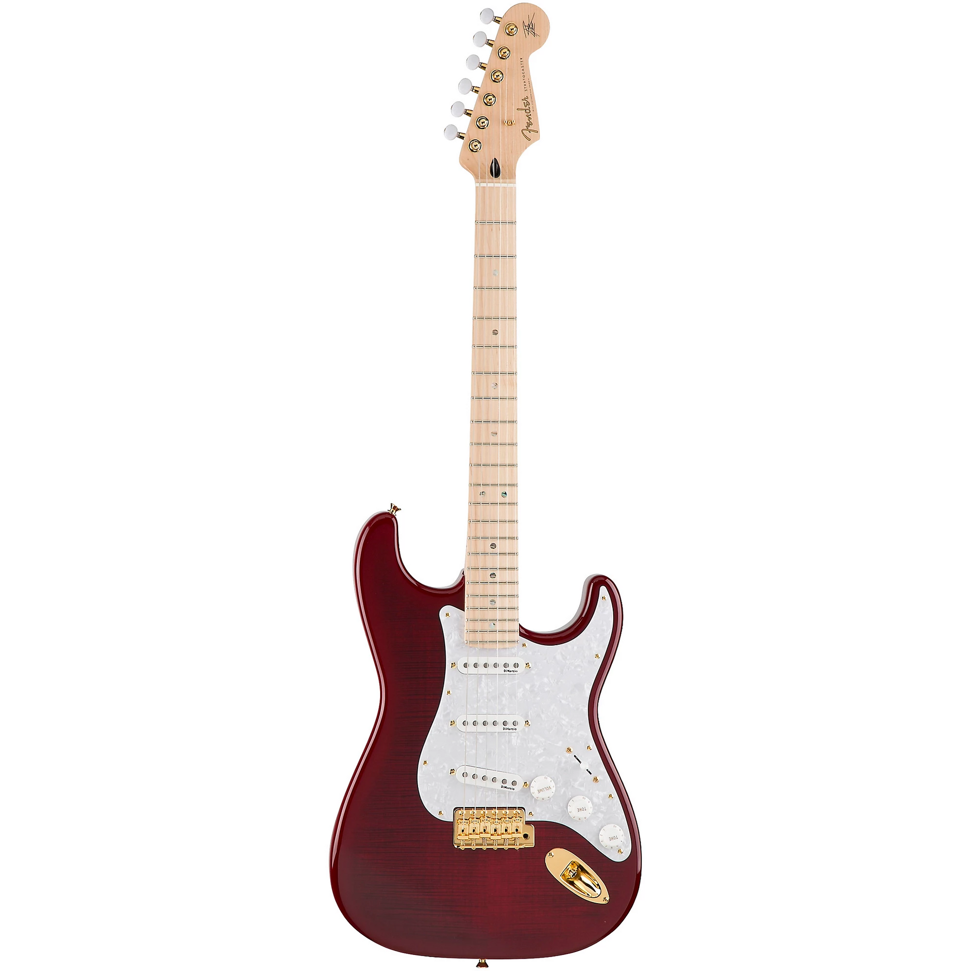 Fender Richie Kotzen Stratocaster, Maple Fingerboard in Transparent Red Burst