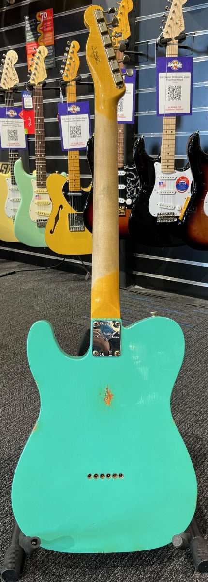 Fender Custom Shop 1964 Telecaster Relic in Sea Foam Green