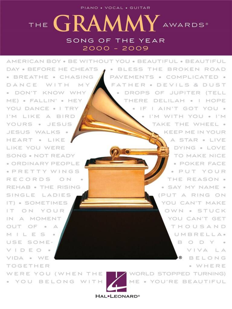 The Grammy Awards Song of the Year 2000-2009 PVG