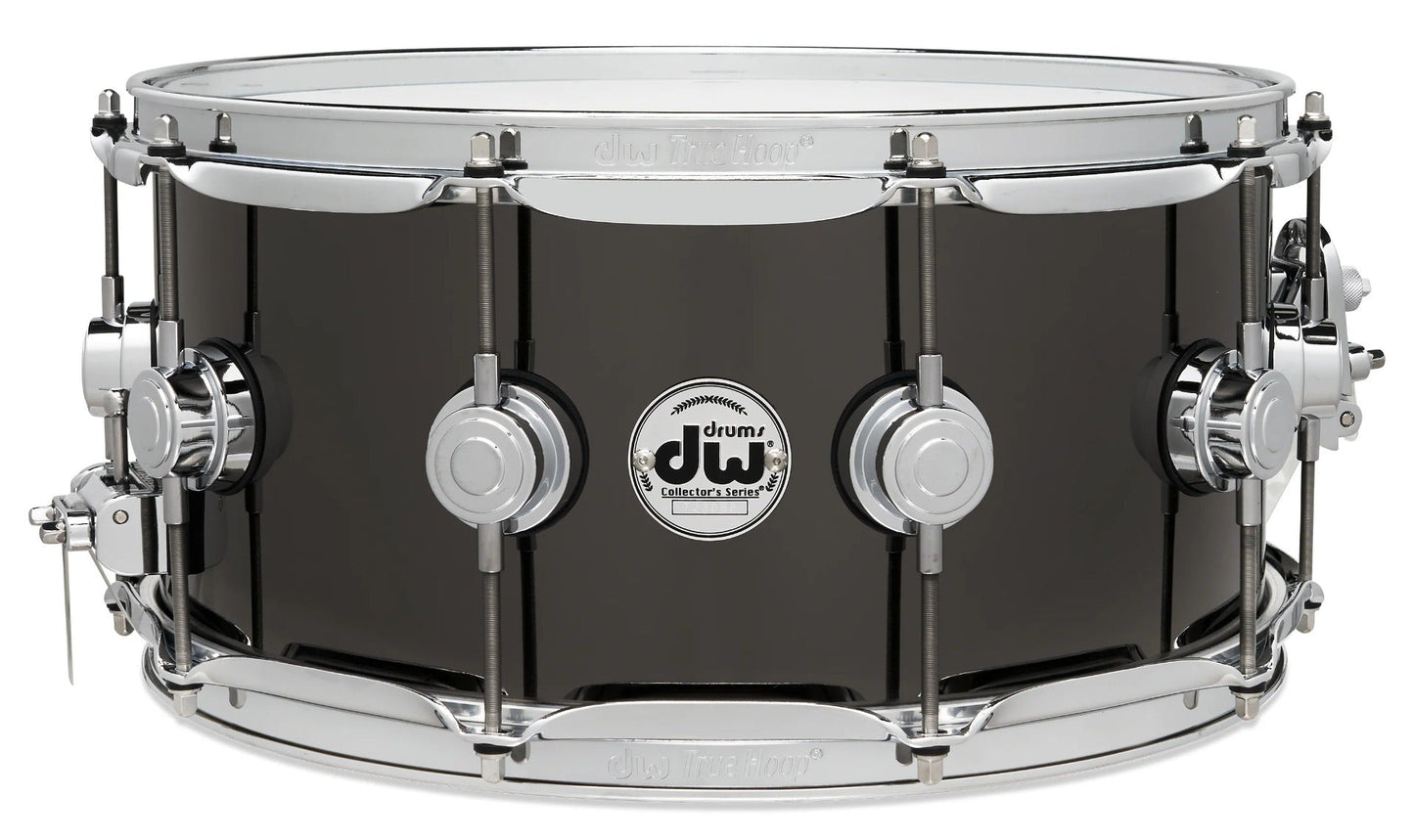 DW Collectors Series 6.5" x 14" Black Nickel Over Brass Snare Drum