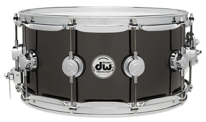 DW Collectors Series 6.5" x 14" Black Nickel Over Brass Snare Drum