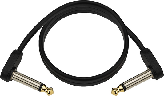 D'Addario 2' Matching Right-Angle Flat Patch Cable 1 Pack