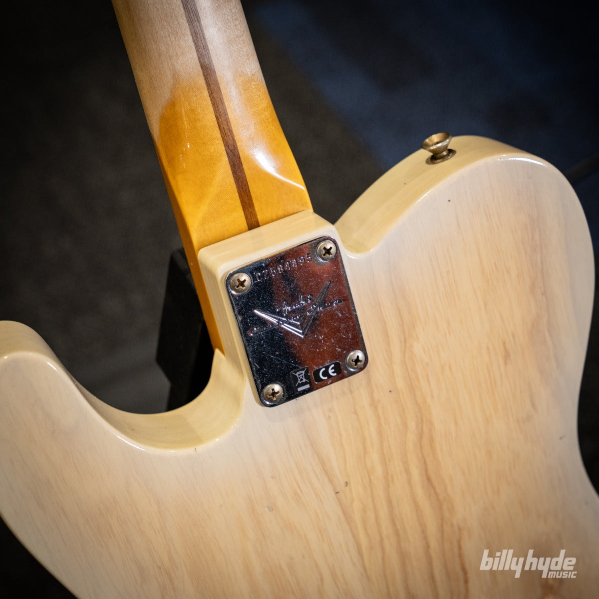 Fender Custom Shop 1959 Telecaster Journeyman Relic Electric Guitar in Natural Blonde