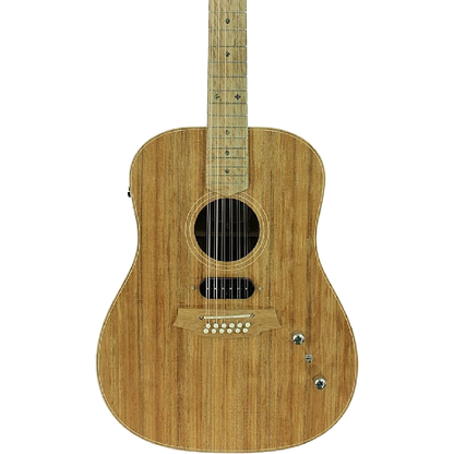 Cole Clark CCFL2E-12-BLBL-AE-HUM 12-String Dual Output in Natural