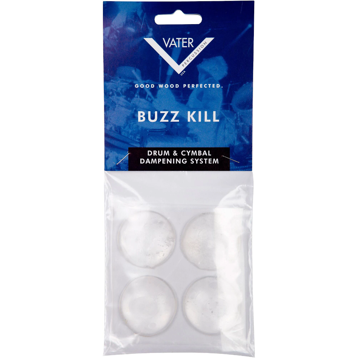 Vater Buzz Kill Extra Dry Drum Dampening Gels 4 Pack