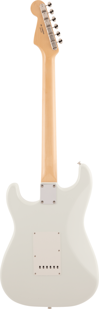 Fender Made in Japan Traditional 60s Stratocaster, Rosewood Fingerboard in Olympic White