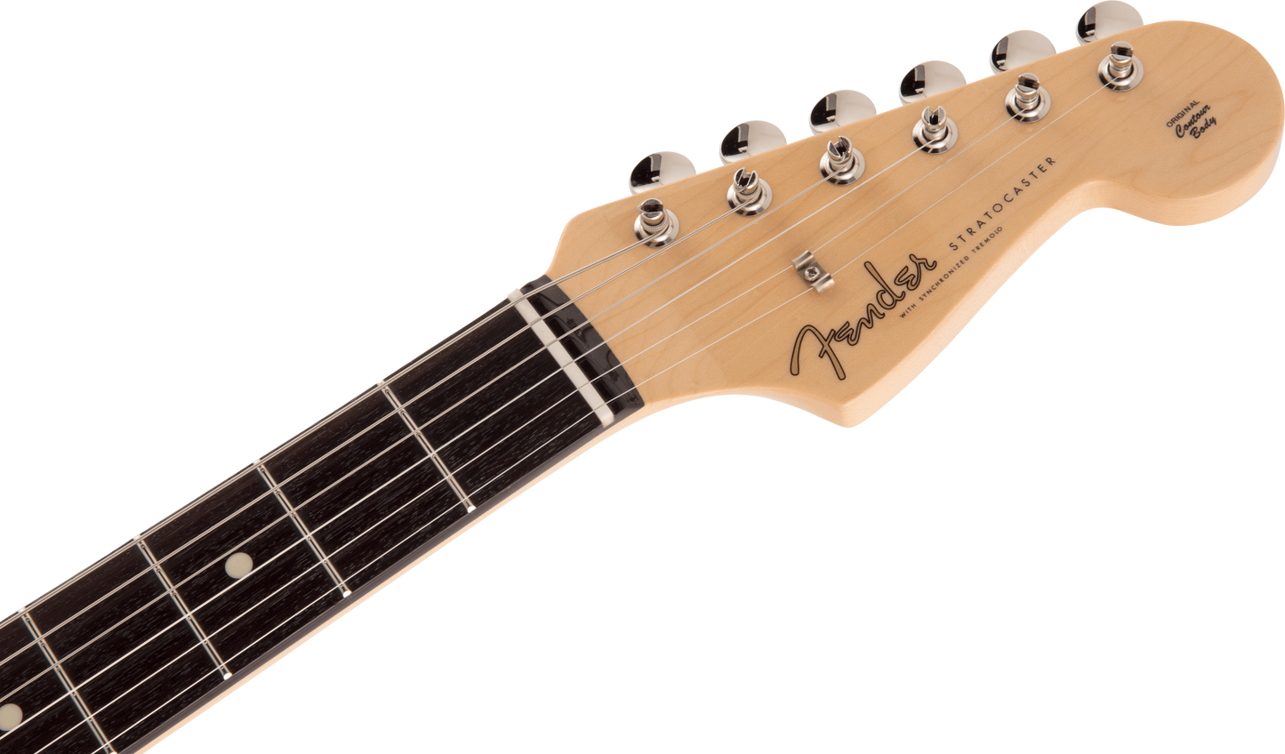 Fender Made in Japan Traditional 60s Stratocaster, Rosewood Fingerboard in Olympic White