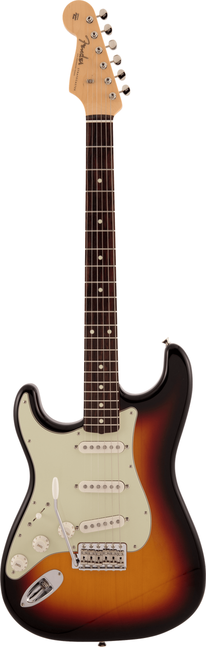 Fender Made in Japan Traditional 60s Stratocaster Left-Handed, Rosewood Fingerboard in 3 Color Sunburst