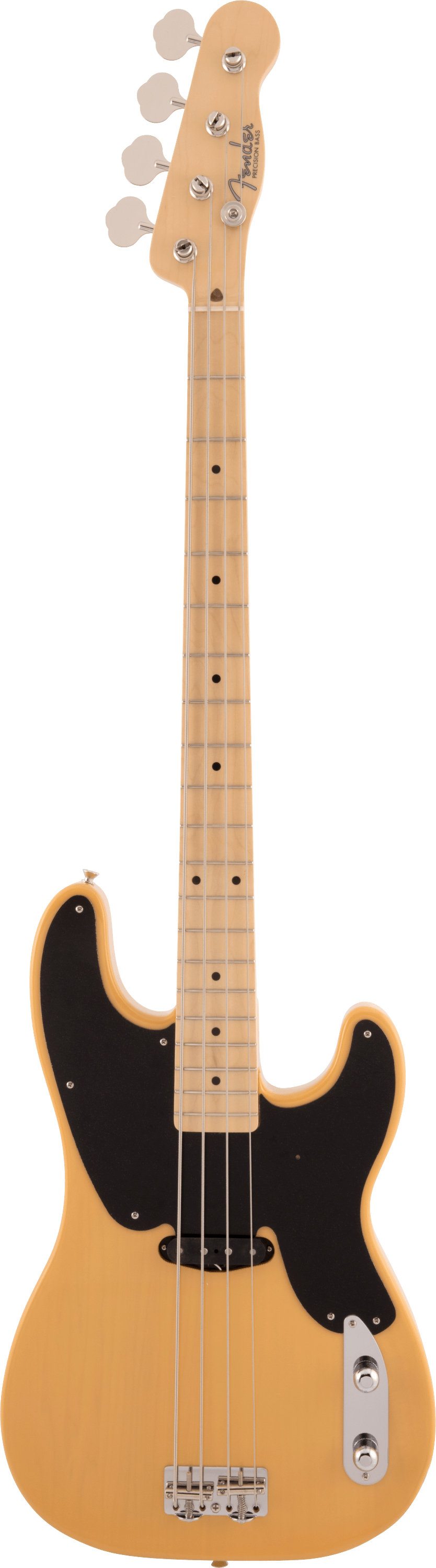 Fender Made in Japan Traditional Original 50s Precision Bass, Maple Fingerboard in Butterscotch Blonde