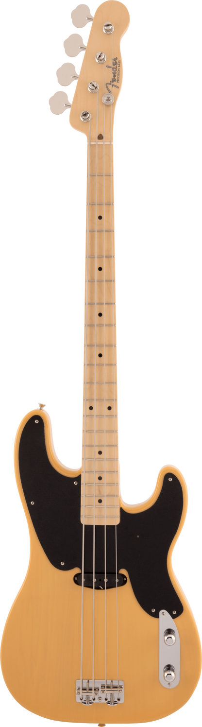 Fender Made in Japan Traditional Original 50s Precision Bass, Maple Fingerboard in Butterscotch Blonde